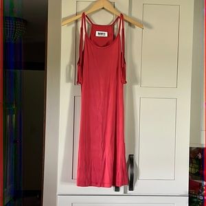 MM (Maison Martin Margiela) rust colored midi dress size M, barely worn